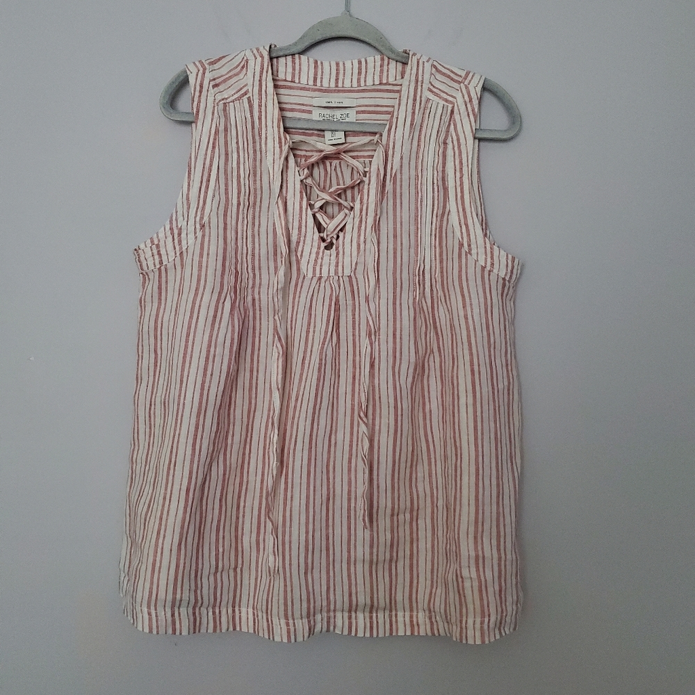 Rachel Zoe Linen Blouse